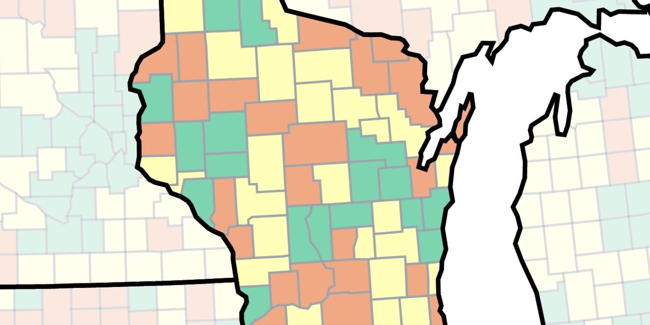 CDC recommends indoor masking in 27 Wisconsin counties 